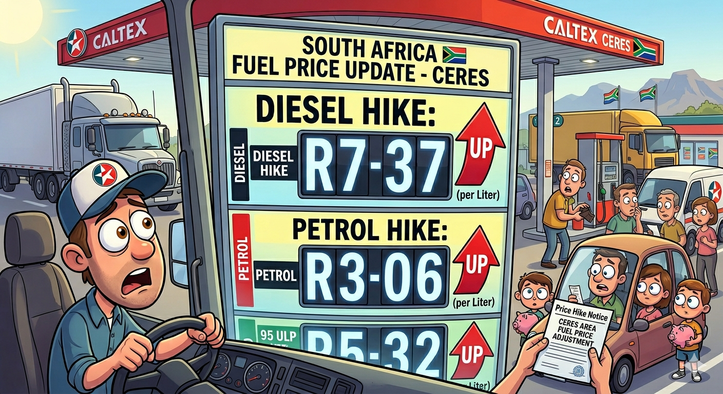 Dieselprys-skok ligter na regering ingryp