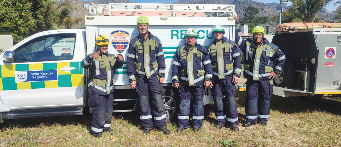 EMS-lede oefen reddingsdissiplines