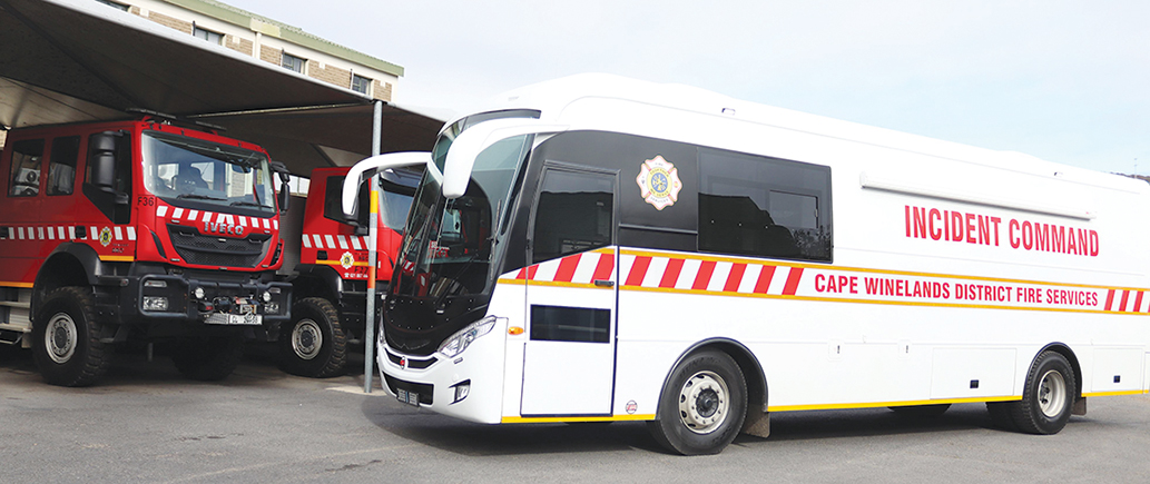 Nuwe insidentbevelbus vir Kaapse Wynland distriksmunisipaliteit