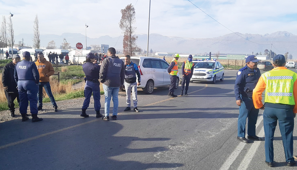 Staking sorg vir probleme in die Witzenbergstreek