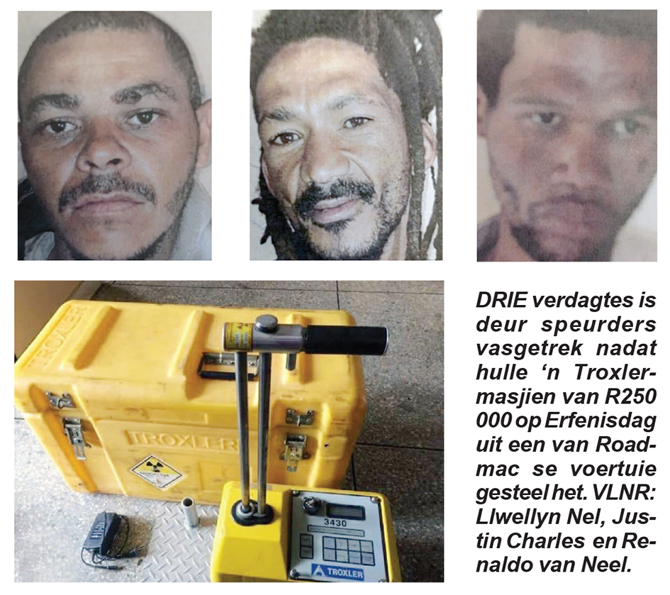 Drie diewe wil aansoek doen vir borg